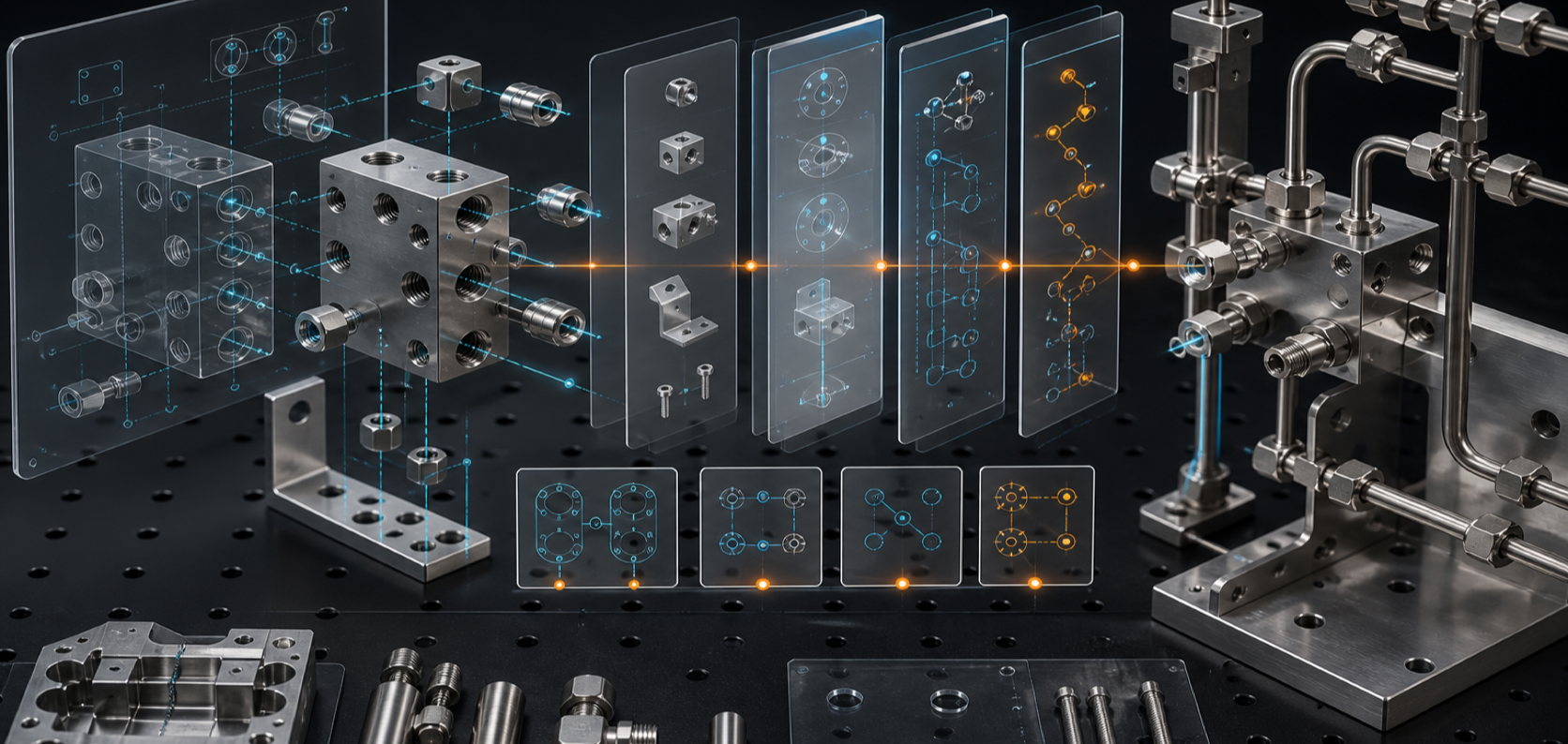 Concept illustration of real components, interfaces and poses organized into a vendor-neutral assembly contract